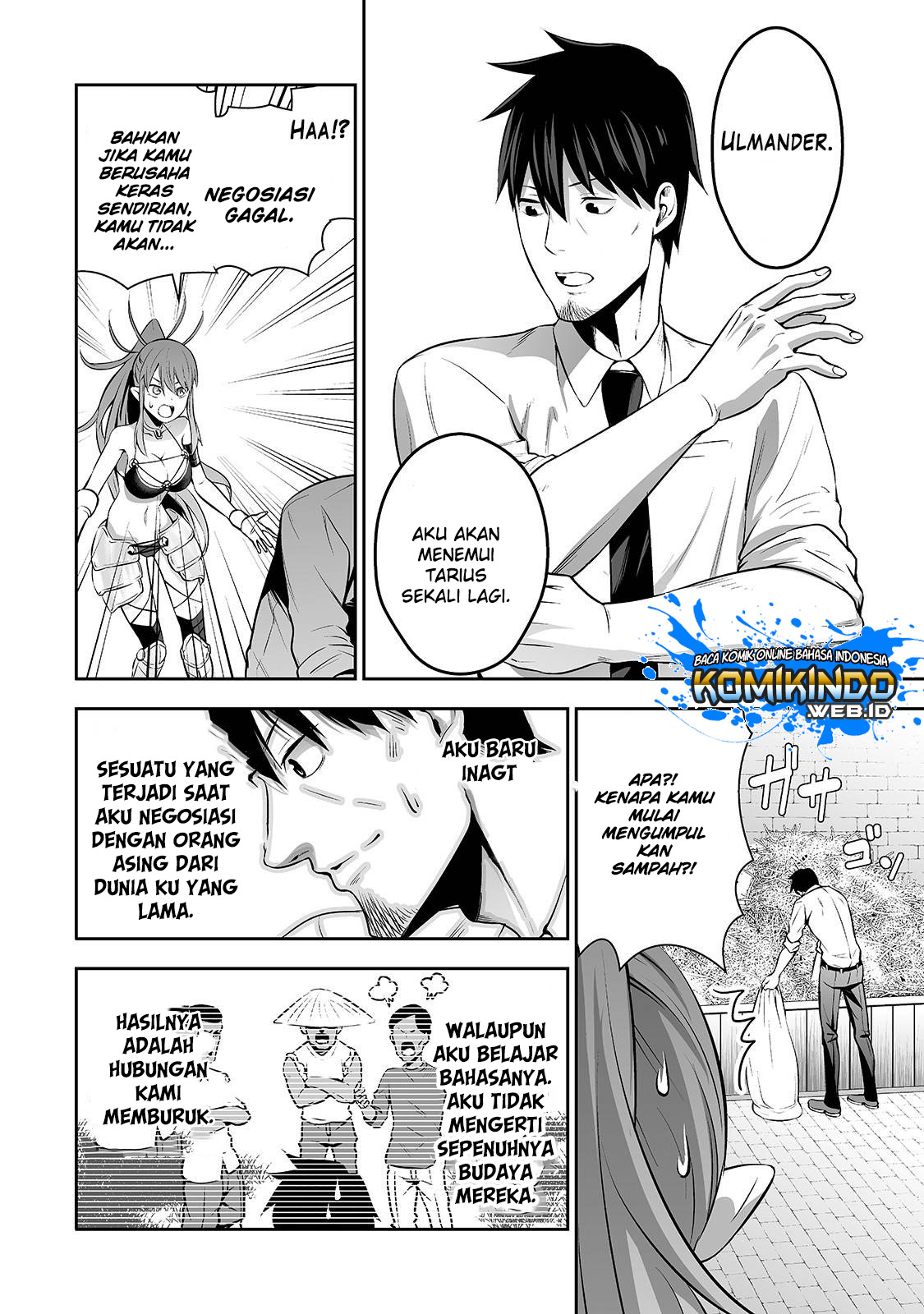Salaryman Ga Isekai Ni Ittara Shitennou Ni Natta Hanashi